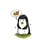 Crazy Lazy Penguin（個別スタンプ：2）