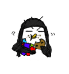 Crazy Lazy Penguin（個別スタンプ：3）