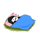 Crazy Lazy Penguin（個別スタンプ：5）