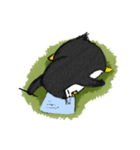 Crazy Lazy Penguin（個別スタンプ：11）