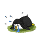 Crazy Lazy Penguin（個別スタンプ：12）