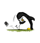 Crazy Lazy Penguin（個別スタンプ：16）