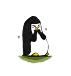 Crazy Lazy Penguin（個別スタンプ：21）