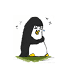 Crazy Lazy Penguin（個別スタンプ：24）