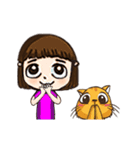 Maru with Friend（個別スタンプ：20）