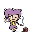 Little Princess Iron Fan（個別スタンプ：14）