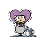 Little Princess Iron Fan（個別スタンプ：21）