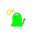 Cactus leader's Daily life（個別スタンプ：8）