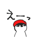 アカキャップペンギン（個別スタンプ：19）
