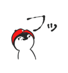 アカキャップペンギン（個別スタンプ：28）