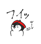 アカキャップペンギン（個別スタンプ：31）
