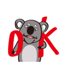 Koala's life 1（個別スタンプ：11）