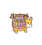 Corgi want to say（個別スタンプ：8）