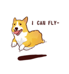 Corgi want to say（個別スタンプ：16）