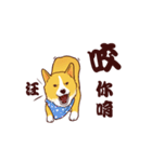 Corgi want to say（個別スタンプ：25）