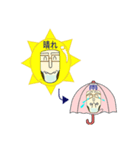 さかもっちゃん part2 お天気のお知らせ（個別スタンプ：8）