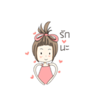 A pinky girl（個別スタンプ：2）