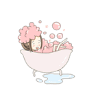 A pinky girl（個別スタンプ：22）