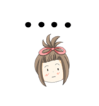 A pinky girl（個別スタンプ：26）