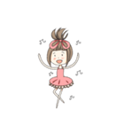 A pinky girl（個別スタンプ：27）