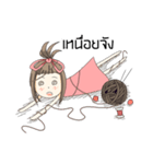 A pinky girl（個別スタンプ：30）