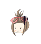 A pinky girl（個別スタンプ：33）