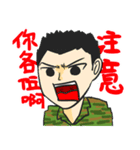 NEVER LUCKY-Soldier（個別スタンプ：1）