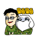 NEVER LUCKY-Soldier（個別スタンプ：12）