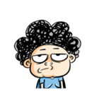 Curly Mom（個別スタンプ：2）