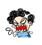Curly Mom（個別スタンプ：5）