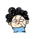Curly Mom（個別スタンプ：6）