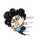 Curly Mom（個別スタンプ：13）