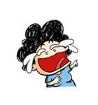 Curly Mom（個別スタンプ：16）