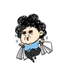 Curly Mom（個別スタンプ：17）