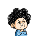 Curly Mom（個別スタンプ：18）