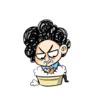 Curly Mom（個別スタンプ：19）