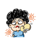 Curly Mom（個別スタンプ：25）