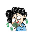 Curly Mom（個別スタンプ：26）