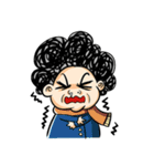 Curly Mom（個別スタンプ：27）