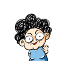 Curly Mom（個別スタンプ：29）