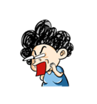 Curly Mom（個別スタンプ：30）