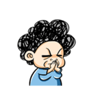 Curly Mom（個別スタンプ：33）