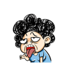 Curly Mom（個別スタンプ：39）
