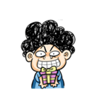 Curly Mom（個別スタンプ：40）