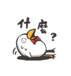 Lazy Mud is not a chicken.(Chinese)（個別スタンプ：12）