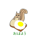 にゃんねこ時々りす（個別スタンプ：2）