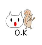 にゃんねこ時々りす（個別スタンプ：28）