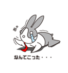 ミニウサギ ワッフル（個別スタンプ：7）