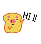 Bread Pig Face（個別スタンプ：1）