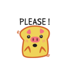 Bread Pig Face（個別スタンプ：6）